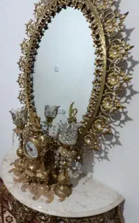 آیینه کنسول برنز