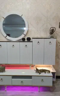 خلق فضایی رویایی خانه‌/ باسِت میز کنسول لوکس