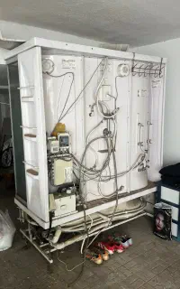 کابینه دوش باسونابخار اصله ایتالیا