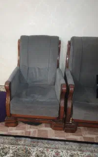 مبل ۷ نفره،کار کرده،جنس چوب عالی