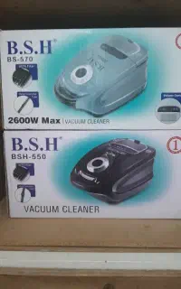 دوعدد جاروبرقی بی اس اچ نونو داخل کارتن