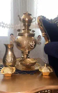سماور برنجی