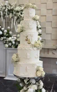 ماکت کیک ۵ طبقه