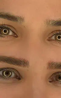 فیبروز ابرو و شیدینگ لب