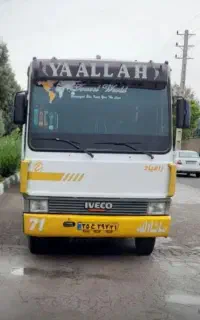 مینی بوس ایویکو تمیز آماده سرویس دهی