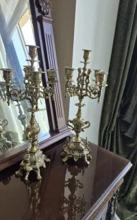 شمعدان برنجی