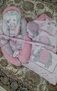 سرویس نوزادی مخمل  ۷ تیکه