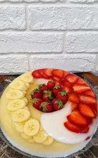 دسر و ژله خانگی