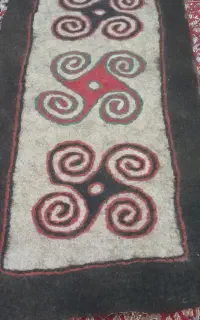 پادری نمدی ترکمنصحرا ودمپایی
