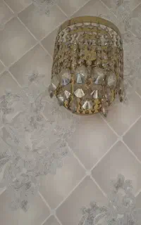 لوستر دیواری طلایی
