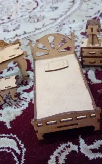 سرویس چوبی