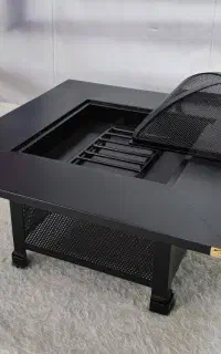 آتشدان فلزی هیزمی دیبا