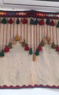 سفره و پرده.   قدیمی