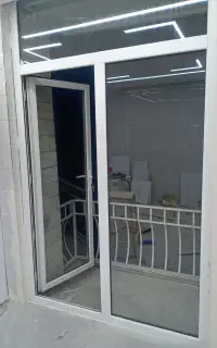 درب وپنجره  شیشه دوجداره  درب توری