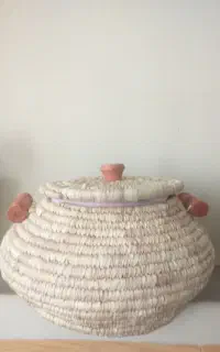 سطل حصیری برنج