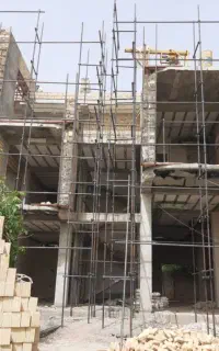 داربست فلزی تا دو طبقه