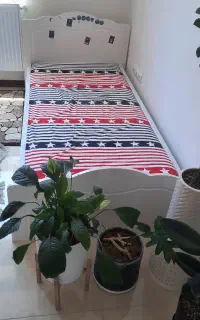 تخت نوجوان همراه با تشک