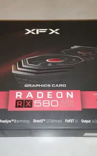 کارت گرافیک xfx  Rx580 8G