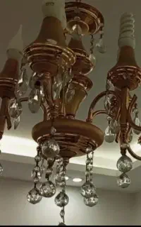 لوستر برنجی