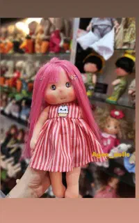 عروسک دست‌ساز آیسا