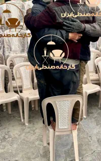 میز و صندلی پلاستیکی مدماهرمسجد حسینه هیت غذاخوری