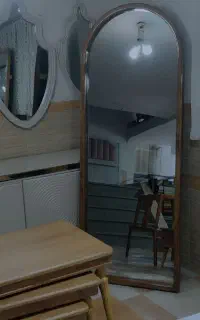 آینه قدی ایستاده پایهدار