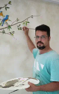 نقاشی مدرن ساختمان