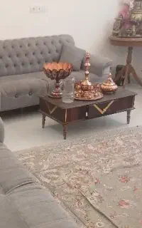 سرویس کامل پذیرایی مس تراش خورده  با سرویس شراب