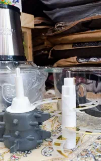 خردکن دوکاسه دسینی کاسه پیرکس و استیل