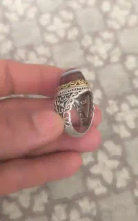 انگشتر نقره بابا قوری زیبا