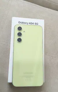 گوشی A54 به شدت کم کار و تمیز