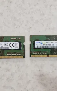 رم لپتاپ 2 × 4GB مدل DDR3L (PC3L) سامسونگ فیلیپین