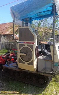 کمباین زنجیری تراکتوری