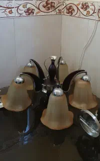 لوستر چوبی