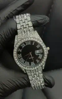 ساعت فول نگین مردانه