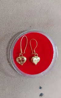 گوشواره طلا قلبی