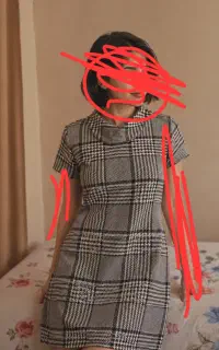 لباس پشمی زنانه دخترانه