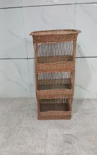 دو عدد سبد چهار طبقه نو بسیار سبک و مقاوم و شیک