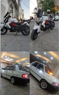 پراید مدل ۹۵با لوازم بنلی ۳۰۰جفت ۹۶ معاوضه