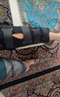 اعصا و آتل یا باند چسبی