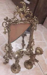 اینه وشمعدان