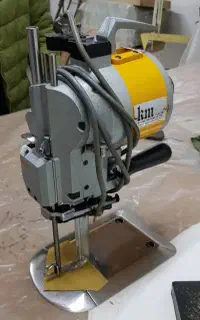 قیچی برش و چرخ خیاطی صنعتی راسته دوز و سر دوز