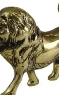 مجسمه شیر برنز