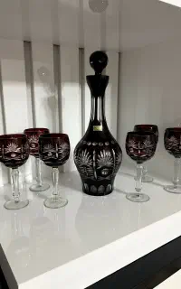 تنگ و ۶ عدد جام شرابخواری اگرمن دکوری