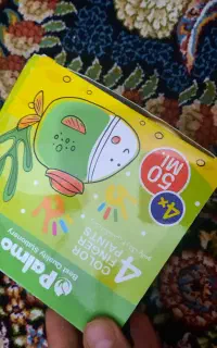 رنگ انگشتی ۴ رنگه