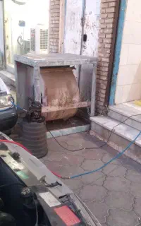 شارژ گاز تخصصی کولر خودرو بادستگاه اتوماتیک.