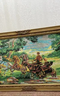 تابلو وبالش صندلی و رحل قرآن