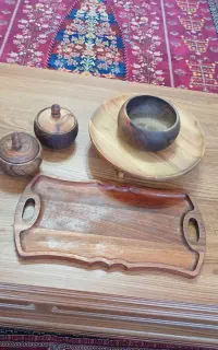 سرویس پذیرایی چوب گردو