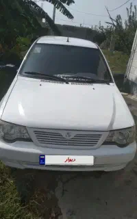 پراید 111رنگ سفید مدل۱۳۹۵