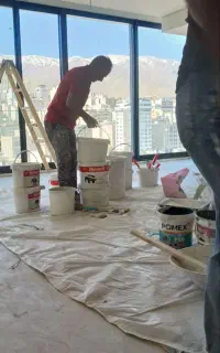 نقاشی ساختمان